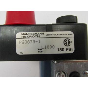 Rexroth Ceram GS-020061-00540 110VAC Pneumatic Solenoid Valve