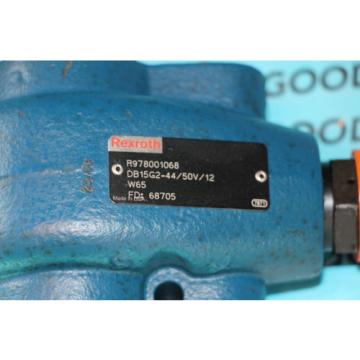 Rexroth R978001068 DB15G2-44/50V/12 Hydraulic Pressure Relieve Valve origin