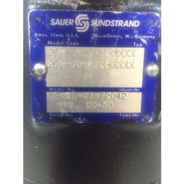 Sauer Danfoss (Sundstrand) 21 Series Hydraulic Piston Motor, 21-3805VN-XXXX