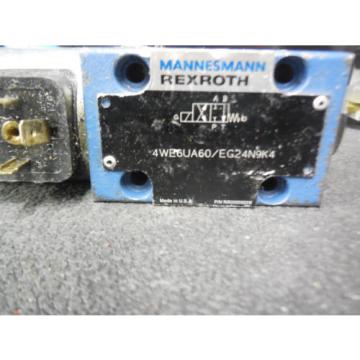 Origin REXROTH DIRECTIONAL VALVE # 4WE6UA60/EG24N9K4