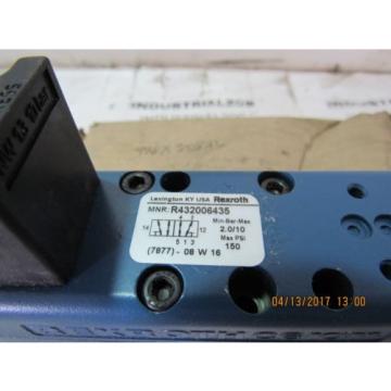 REXROTH PNEUMATIC VALVE R432006435 Origin