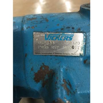 Origin VICKERS 857533 HYDRAULIC PISTON PUMP PVB6 RSY 21 CC11