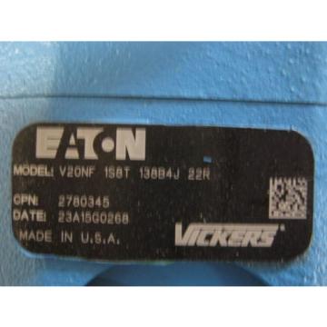 Eaton Vickers V20NF 1S8T 138B4J 22R Hydraulic Pump