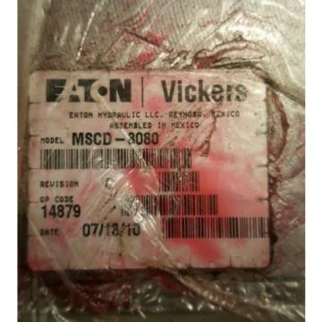 Eaton Vickers Hydraulic Solenoid Valve Bank Origin MSCD8080 2523-3088 300AA00142A