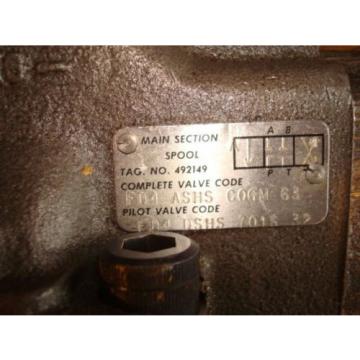 VICKERS HYDRAULIC PUMP CONTROL VALVE FD4 ASHS CO6M 63 AE39