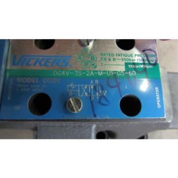 Origin VICKERS DG4V-3S-2A-M-U1-G5-60 DG5V-8-S-2A-E-M-U1-G-10 HYDRAULIC VALVE