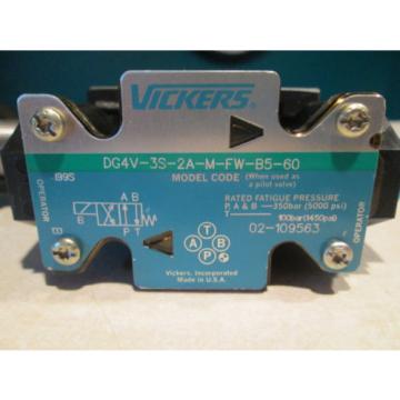 Origin VICKERS DG4V-3S-2A-M-FW-B5-60 120V-AC HYDRAULIC SOLENOID VALVE