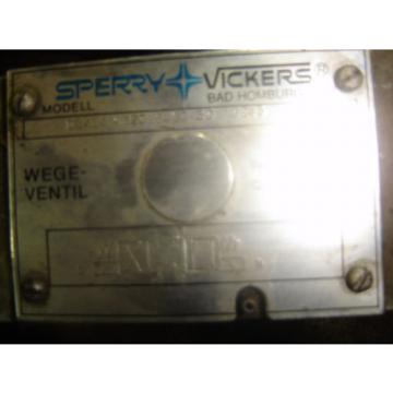 vickers hydraulic solenoid valve 24 vdc do5 german mfg