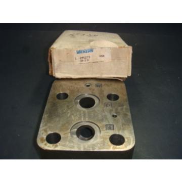 Origin VICKERS 295273, HYDRAULIC CNTRL CGAM 10 20, HS4, Origin IN BOX