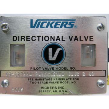 Vickers 02-127554  PA5DG4S4-LW-010C-B-60 Hydraulic Directional Control Valve