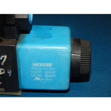 Vickers DG4V-3S-OBL-M-FW-B5-60 Hydraulic Directional Valve 51/2#034;Inch NPT