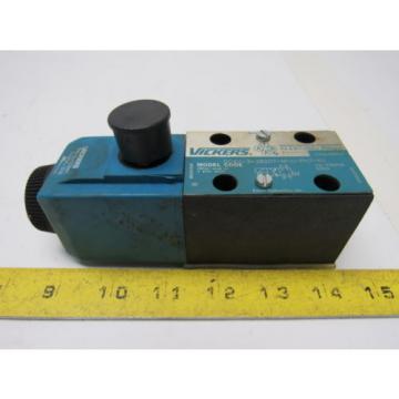 Vickers DG4V-3-2B207-M-U-PH7-60 Hydraulic Solenoid Valve W/110VDC Coil