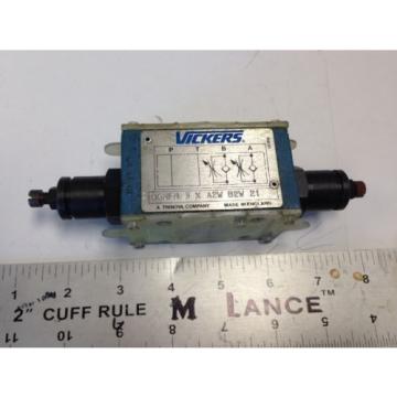 Origin VICKERS DGMFN 3 X A2W B2W 21 HYDRAULIC FLOW CONTROL STACK MODULE DC