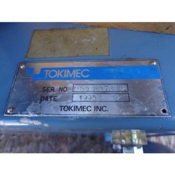 Tokimec Hydraulic Unit w/ Air Dryer TDM-0524/0624 /1624 P16V-RS-11-CMC-10-J