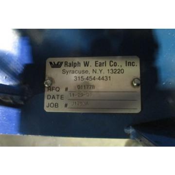 RWE Vickers Delta Power A23 Dual 1/2 HP Baldor Motor Hydraulic Power Unit Used