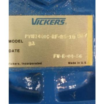 Vickers PVH74QIC-RF-2S-10 Hydraulic Pump #2120SR