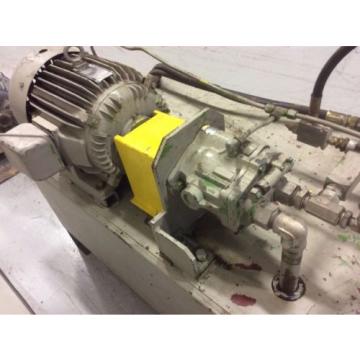 BURELBACH HYDRAULIC POWER UNIT w/ VICKERS PVB29-RS-20-C-11 PUMP 25HP 60X36X18