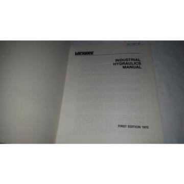 Vickers  Industrial Hydraulics Manual  1984 SC