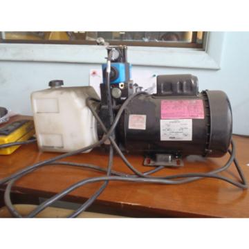 Vicker#039;s Electric Single Action Hydraulic Pump With Remote