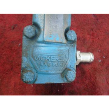 Vickers Hydraulic Pump - Model# V101P4Y27B20 D10 JM turns well