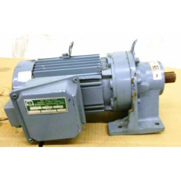 SUMITOMO SM-CYCLO INDUCTION GEAR MOTOR CNHM1-6100YC-29, 1 HP, 3 PH, RATIO 29:1