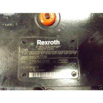 JCB LOADALL 527-58 Rexroth Hydraulic pumps P/N 332/F3245