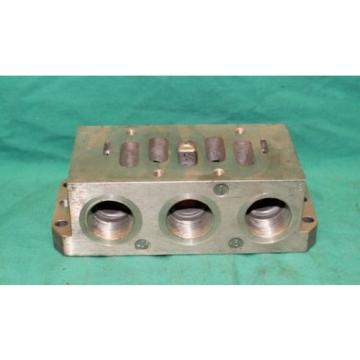 Rexroth P68420 Valve Subbase Manifold 4-3/4IN NPT Origin