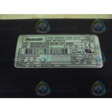 REXROTH MSK060B-0300-NN-M1-UP1-NNNN MOTOR Origin IN BOX