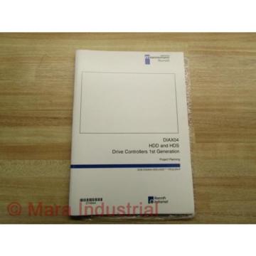 Rexroth Indramat DOK-DIAX04-HDD+HDS Project Planning Manual Pack of 6