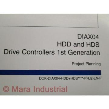 Rexroth Indramat DOK-DIAX04-HDD+HDS Project Planning Manual