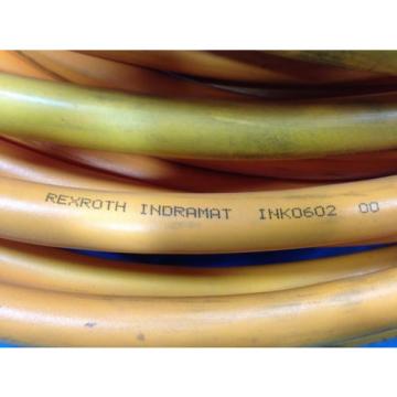 REXROTH INDRAMAT INK0602 SERVO CABLE IKG4067 40 METER 11610156 USED 5D