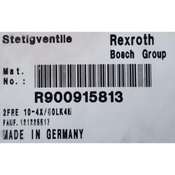 Origin  REXROTH 2FRE10-44/50LK4M CONTROL VALVE R900915813  2FRE 10-44/50 BOSCH