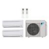 14,000 Btu 179 Seer Daikin Multi Zone Mini Split Heat Pump System - 7K-7K