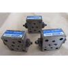 3 PCS TOKIMEC VICKERS HYDRAULIC VALVE: 2 PCS FNM-3B-30-JA, 1 PCS FNM-3A-30-JA #3 small image