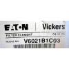 VICKERS V6021B1C03, HYDRAULIC FILTER, 3 MICRON, 290 PSID, BUNA O RING, NIB #4 small image