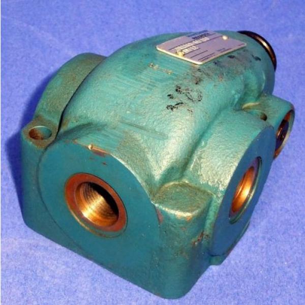 MANNESMANN REXROTH 1/2IN NPT 1/4IN NPT HYDRAULIC VALVE DR01G5-44/200 YM/12 #2 image