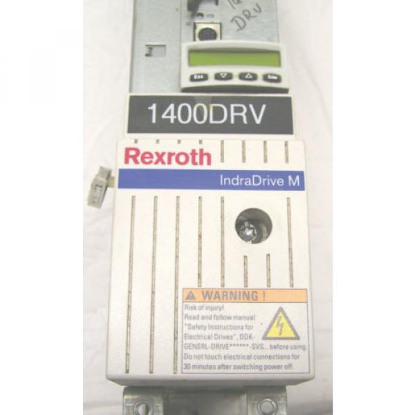 REXROTH  SERVO DRIVE  HMS011N-W0054  HMS011N-W0054-A-07-NNNN  60 Day Warranty #2 image