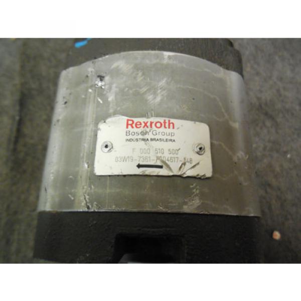 Origin REXROTH GEAR pumps # F000510500 # 03W19-7361-P104617-148 #3 image