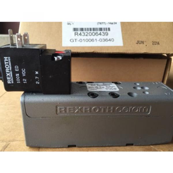 Rexroth Ceram Valve Size 1 GT-10061-3640 #2 image