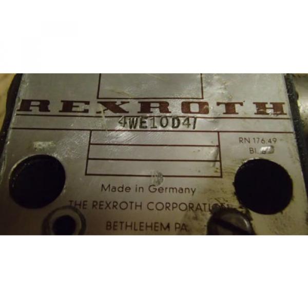 Rexroth 4WE10D4 Directional Control Valve _ 4WE1OD4 #5 image