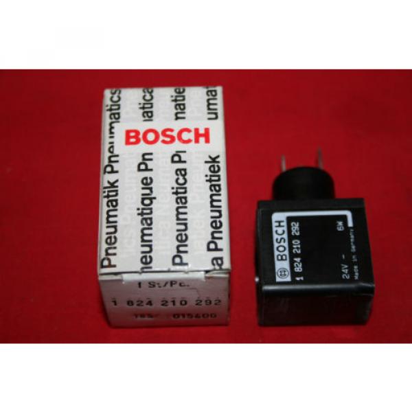 Origin Bosch Rexroth Solenoid Valve Coil 24VDC - 1 824 210 292 - 1824210292 - BNIB #1 image