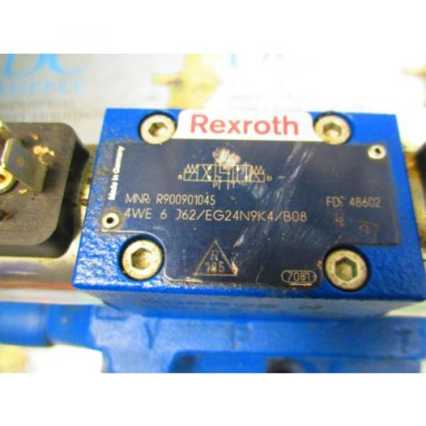 REXROTH 4WEH22W76/6EG24N9ETK4/B08 R4WE6J62/EG24N9K4/B08 4 WAY CONTROL VALVE #6 image