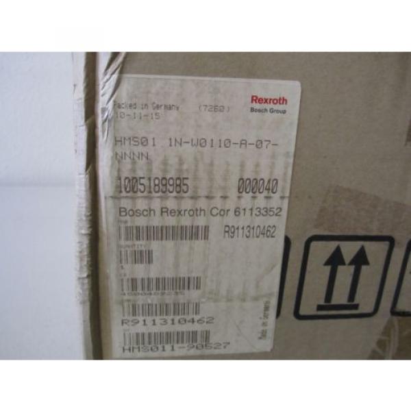 REXROTH INDRAMAT  HMS011N-W0110-A-07-NNNN ,,, HMS011NW0110A07N #1 image