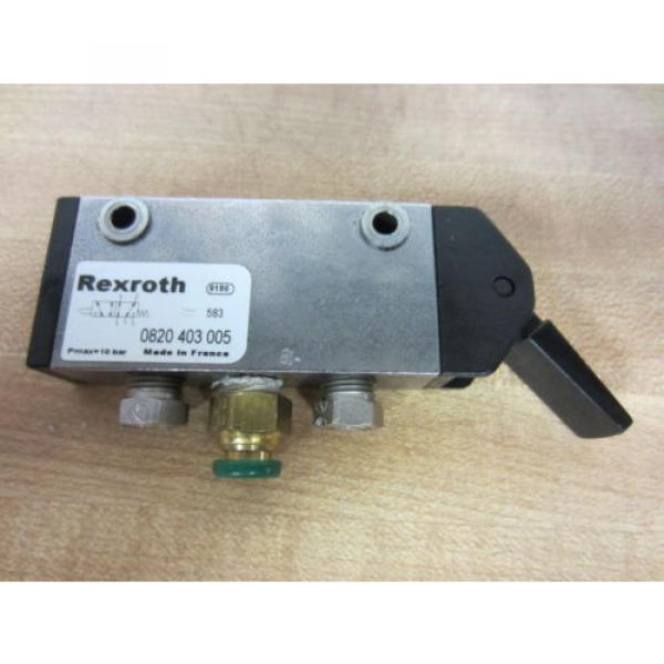 Rexroth Bosch Group 0820403005 Manually Operated Level Valve - Used #1 image