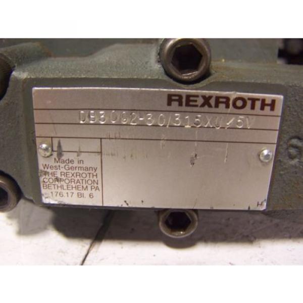 Origin REXROTH HYDRAULIC VALVE DB30G2-30/315XU/5V  REXROTH  DB30G2 #4 image