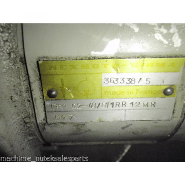 Rexroth pumps 1PV2V4-27/80RY16MV160A1_1PF2 G2-40/011RR12MR #5 image