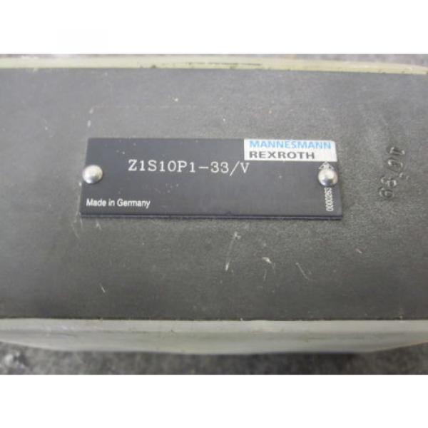 Origin REXROTH CHECK VALVE # Z1S10P1-33/V #2 image