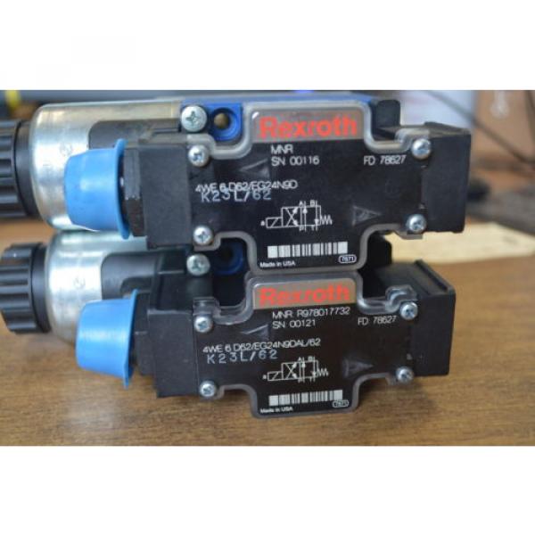 Rexroth Directional Control Valve 4WE6D62/EG24N9D FD 78627 #1 image