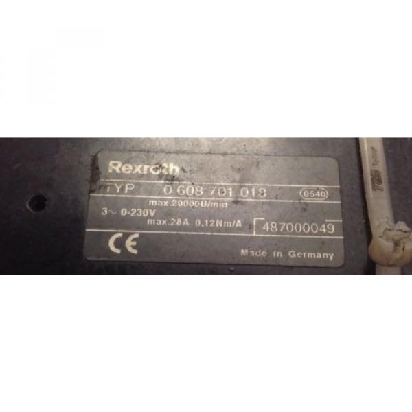 REXROTH  NUT RUNNER MOTOR  0-608-701-018 #2 image