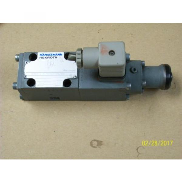 REXROTH HYDRAULIC VALVE ZDR 6 DP2-42/75YM/12 amp; VALVE 3DREP 6 A-11/25A24NZ4M #4 image